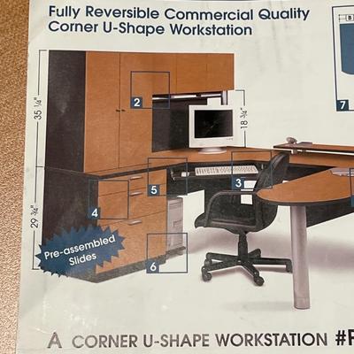 BESTAR ~ Corner U-Shape Workstation ~ *Read Details