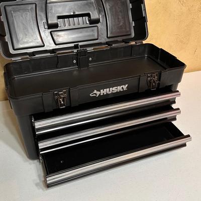 HUSKY ~ 3 Drawer Portable Chest ~ Like New