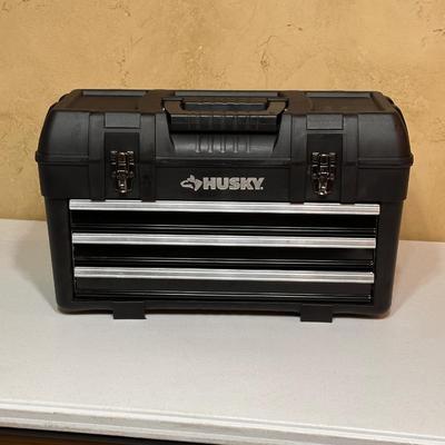 HUSKY ~ 3 Drawer Portable Chest ~ Like New