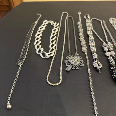 Silver and Gold Toned Costume Jewelry