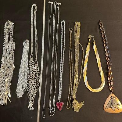 Silver and Gold Toned Costume Jewelry