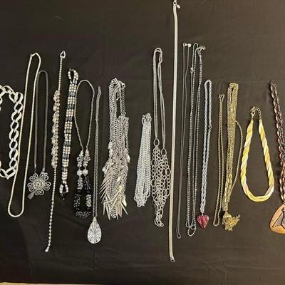 Silver and Gold Toned Costume Jewelry