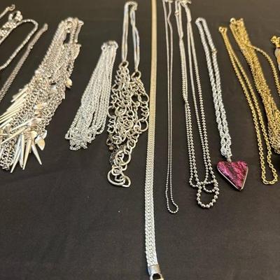 Silver and Gold Toned Costume Jewelry