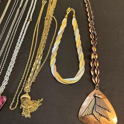 Silver and Gold Toned Costume Jewelry