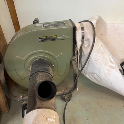 Central Machinery Dust Collector With Hose, Clamps & Shutoffs (WS-MG)