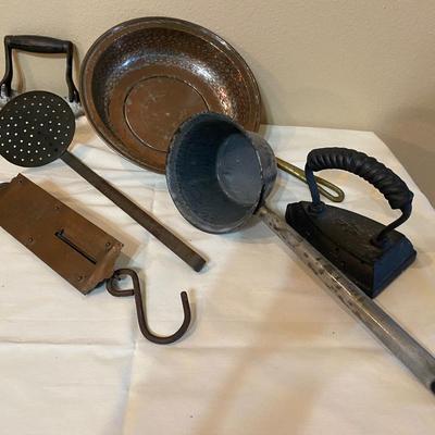 Antique lot of kitchen tools #2