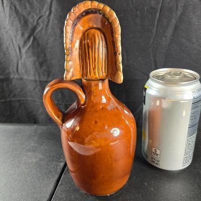 Red Ware Indian Decanter/Jug