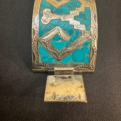 Beautiful Sterling Silver Turquoise Bracelet
