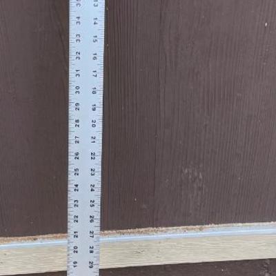 Metal yard stick