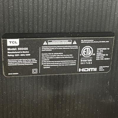 TCL Roku 55” TV (LR-MG)