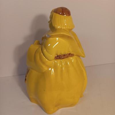 Red Wing USA Vintage Friar Tuck Cookie Jar "Thou shall not steal!"