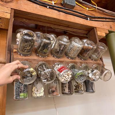 Unique Handmade Spinning Jar Storage (WS-DZ)