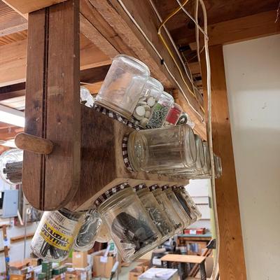 Unique Handmade Spinning Jar Storage (WS-DZ)