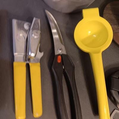 Large assortment of Kitchen utensils for cooking & baking