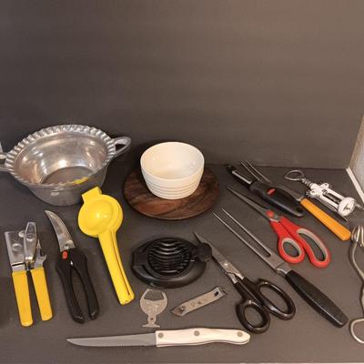 Large assortment of Kitchen utensils for cooking & baking