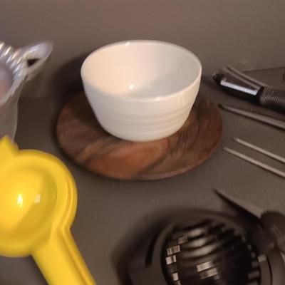 Large assortment of Kitchen utensils for cooking & baking