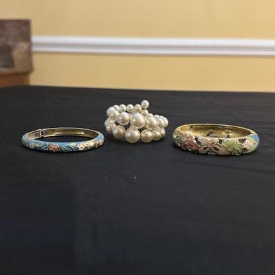 Collection of Beautiful Costume Jewelry Bracelets