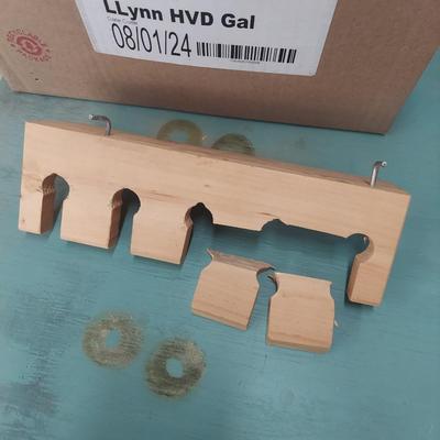 Peg Board Hooks Plus Wooden Peg Board Organizers & More (WS-DZ)