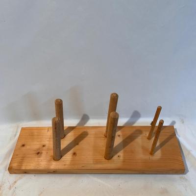 Peg Board Hooks Plus Wooden Peg Board Organizers & More (WS-DZ)