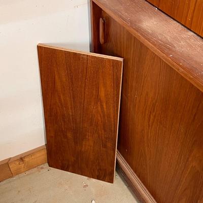 Mid Century Wooden Secretary (WS-DZ)