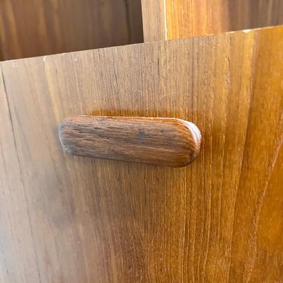 Mid Century Wooden Secretary (WS-DZ)