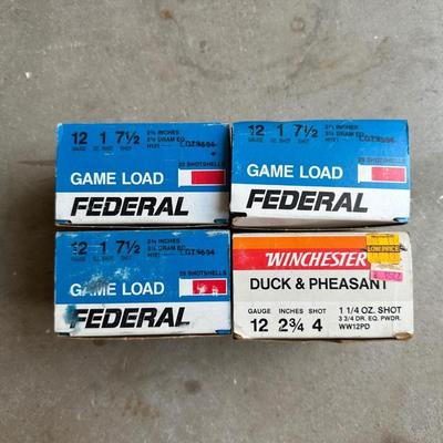 12 GAUGE SHOTGUN SHELLS
