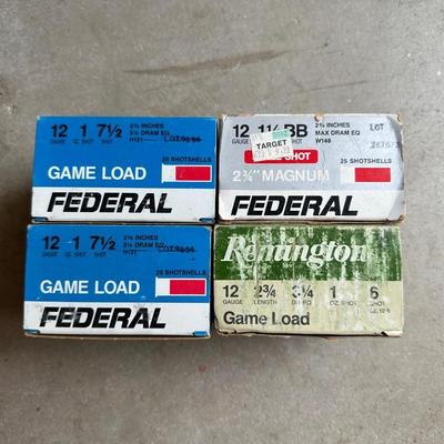 12 GAUGE SHOTGUN SHELLS