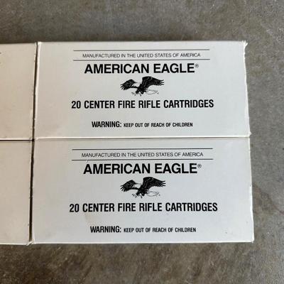 4 BOXES OF .308 WINCHESTER AMMUNITION
