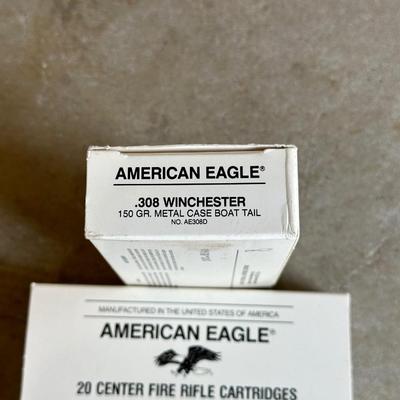 3 BOXES OF .308 WINCHESTER AMMUNITION