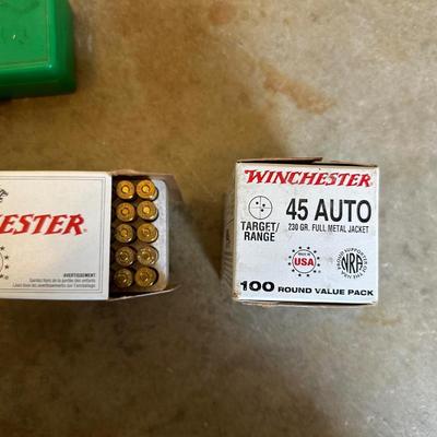 38 SPECIAL AND 45 AUTO AMMUNITION
