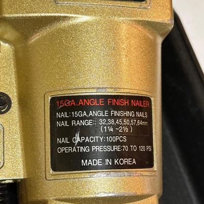 MASTER ~ Pair (2) Finish Nail Air Guns