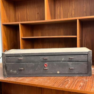 Kennedy Two Drawer Metal Tool Box (WS-DZ)