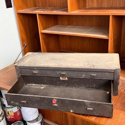 Kennedy Two Drawer Metal Tool Box (WS-DZ)