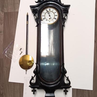 Antique Vienna Regulator Clock? Beautiful Antique wall clock!