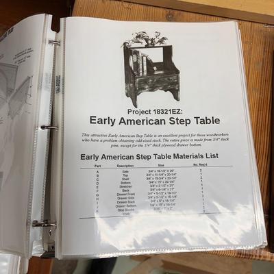 Woodworking Plans/Projects (WS-DZ)