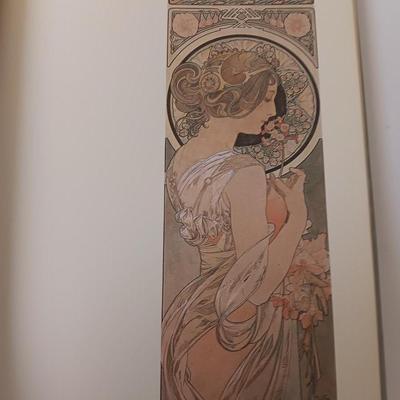 Hardback book Art Nouveau Drawings Per Wittich and the art Pack pop-up book