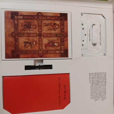 Hardback book Art Nouveau Drawings Per Wittich and the art Pack pop-up book