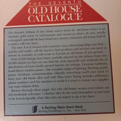 Collection of books for reviving old houses - old House catalogue and accessories like lighting, flooring etc.