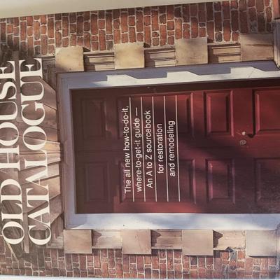 Collection of books for reviving old houses - old House catalogue and accessories like lighting, flooring etc.