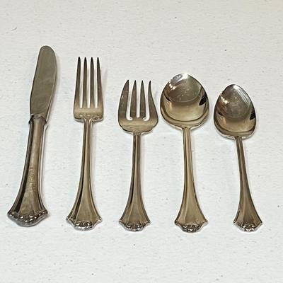 REED & BARTON ~ French Chippendale ~ 5 Piece Service For 10 ~ 4 Serving Pieces