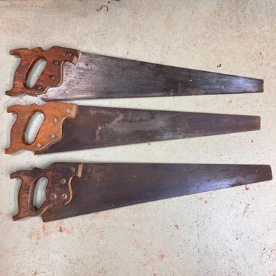Vintage Saws w/ Rack (WS-DZ)