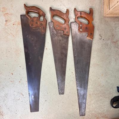 Vintage Saws w/ Rack (WS-DZ)
