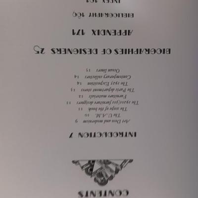 Books - Art Deco Furniture and History of Modern Furniture