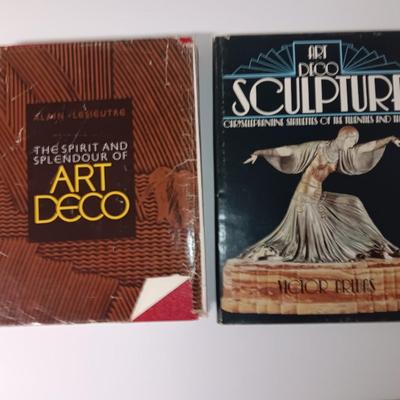 Hardback books - The Spirit and Splendour of Art Deco & Art Deco Sculpture
