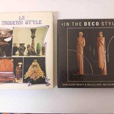 Books - Le Modern Style & In the Deco Style Dan Klein