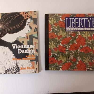 Design Books - Viennese Design and the Wiener Werkstatte & Liberty Design