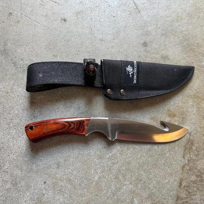 WINCHESTER FIXED BLADE KNIFE W/SHEATH