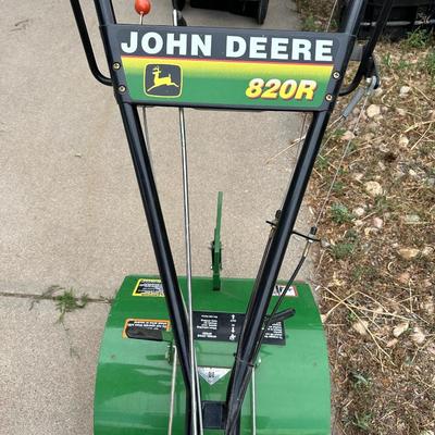 JOHN DEERE 820R WALK BEHIND TILLER