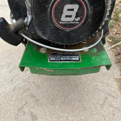 JOHN DEERE 820R WALK BEHIND TILLER