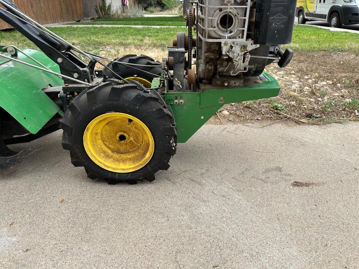 John deere walk behind tiller for sale sale